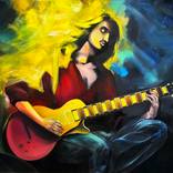 Electric Solitude in Bloom by Oana Rinaldi