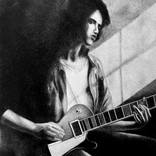 Resonance in the Half-Light, 50 x 70 cm, graphite crayon on paper by Oana Rinaldi