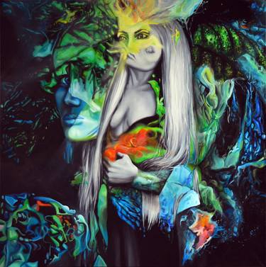 Print of Fantasy Paintings by Oana Rinaldi