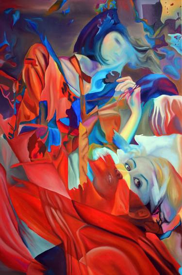 Original Conceptual Fantasy Paintings by Oana Rinaldi