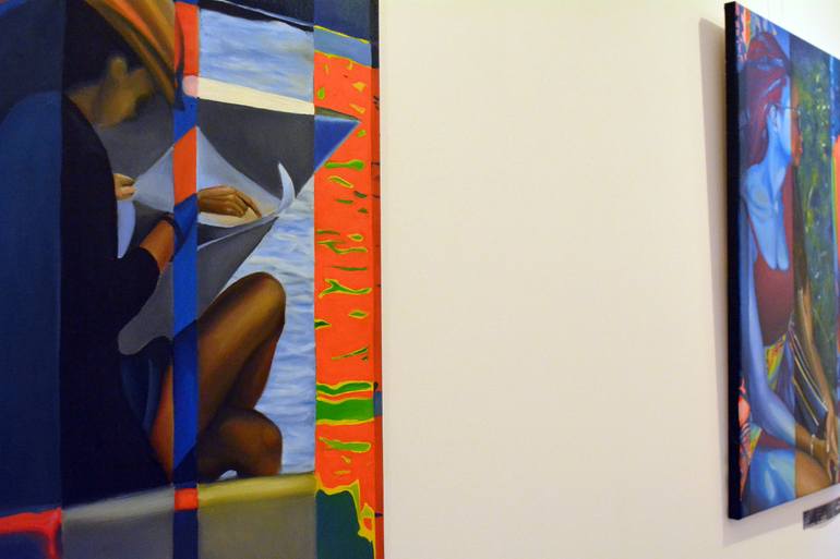 Original Figurative People Painting by Oana Rinaldi