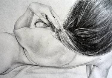 Original Realism People Drawings by Oana Rinaldi