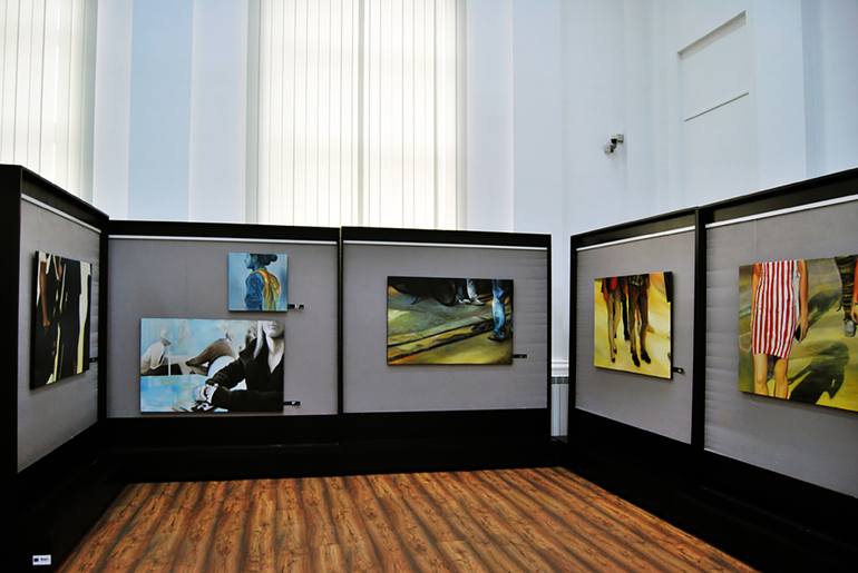 Original Figurative People Painting by Oana Rinaldi