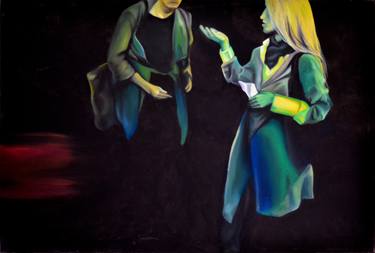 Print of Realism People Paintings by Oana Rinaldi