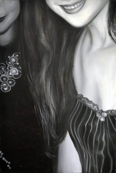 Original Realism People Paintings by Oana Rinaldi