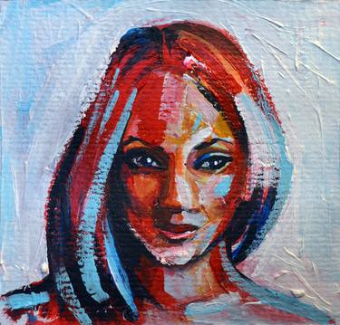 Original Figurative People Paintings by Oana Rinaldi