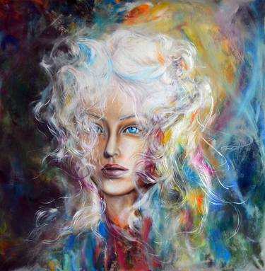 Original Expressionism People Paintings by Oana Rinaldi