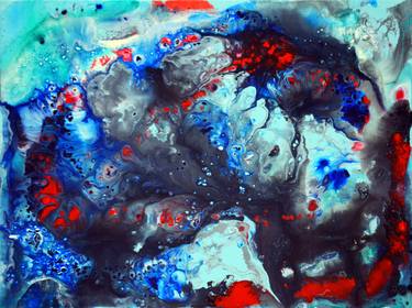 Print of Abstract Paintings by Oana Rinaldi