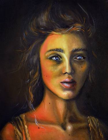 Print of Realism Portrait Paintings by Oana Rinaldi