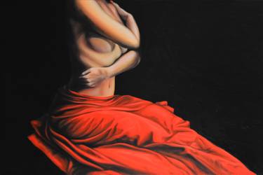 Original Figurative Nude Paintings by Oana Rinaldi