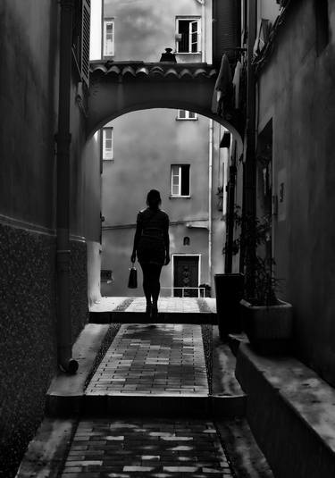 Saatchi Art Artist Dmitry Savchenko; Photography, “" Midday silhouette. Menton. France "” #art