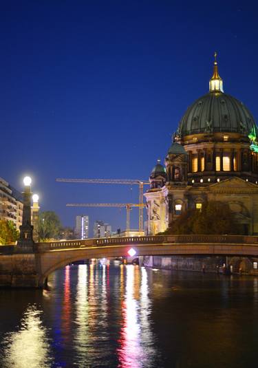 " Night. The Spree River. Berlin " - Limited Edition 1 of 25 thumb