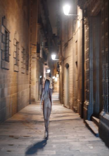 " Night Walk. Barcelona " - Limited Edition of 25 thumb