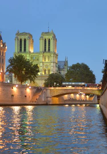 " The Seine. Notre-Dame de Paris " - Limited Edition of 50 thumb