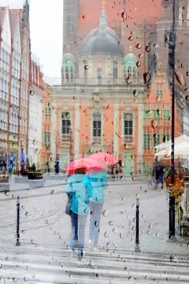 " Gdansk. Rain. Old city " - Limited Edition of 15 thumb