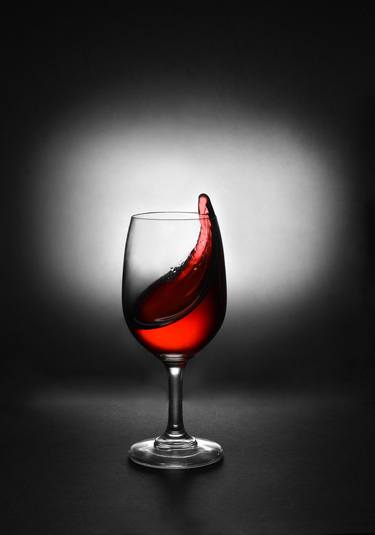 " Glass of wine " - Limited Edition of 15 thumb