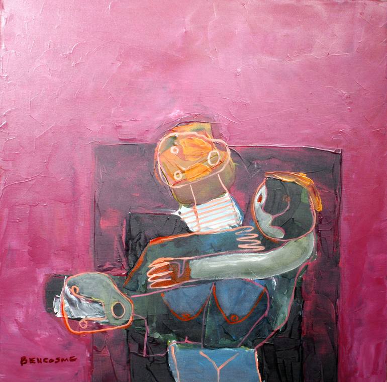 The family Painting by Jose Benito Bencosme | Saatchi Art