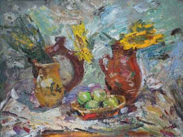 Print of Fine Art Still Life Paintings by Maksym Mazur