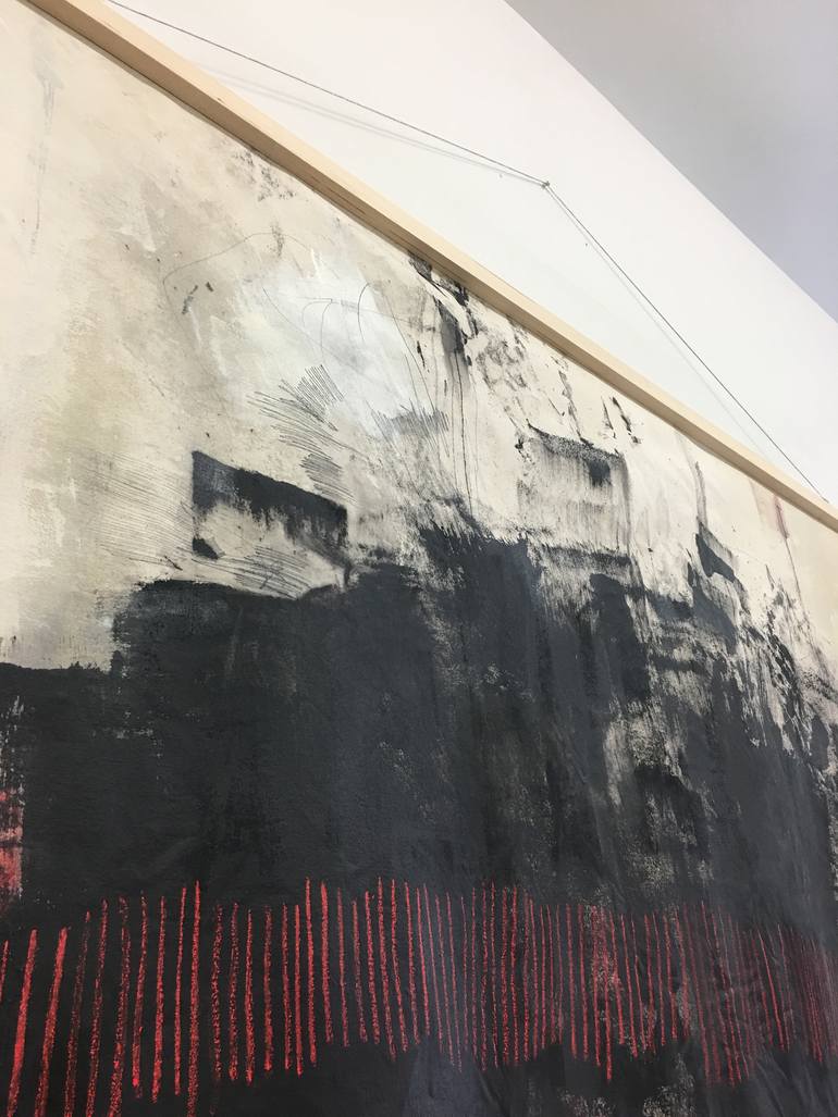 Original Abstract Expressionism Abstract Painting by Monica Perez