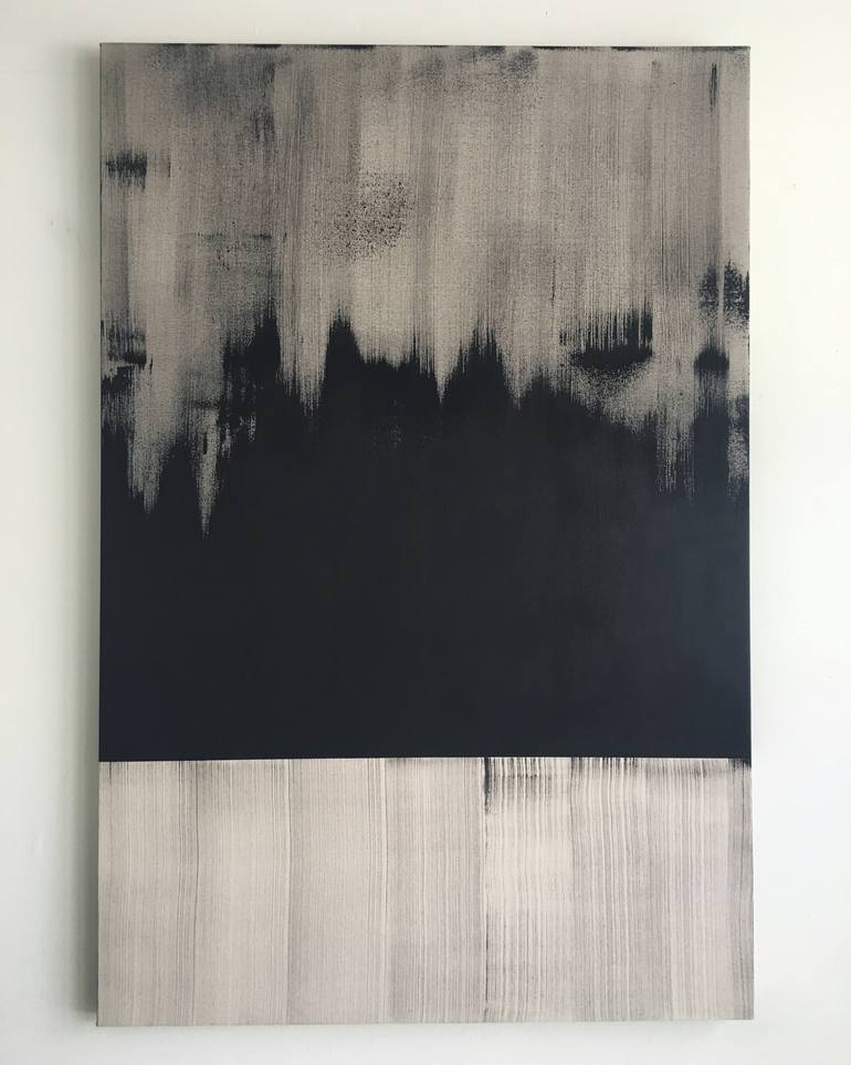 Original Abstract Expressionism Abstract Painting by Monica Perez