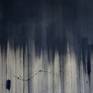 Expansion Series, created with organic indigo powder pigment.