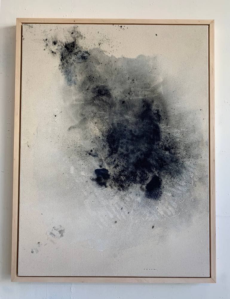 Original Abstract Expressionism Abstract Painting by Monica Perez