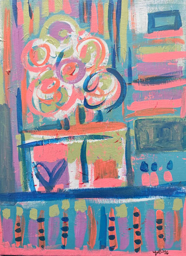 Original  Painting by maria alexandra moreno