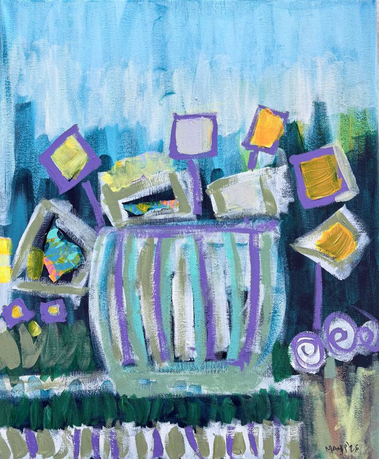 Original  Painting by maria alexandra moreno