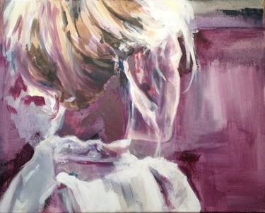 Original Figurative People Painting by Holly Clements