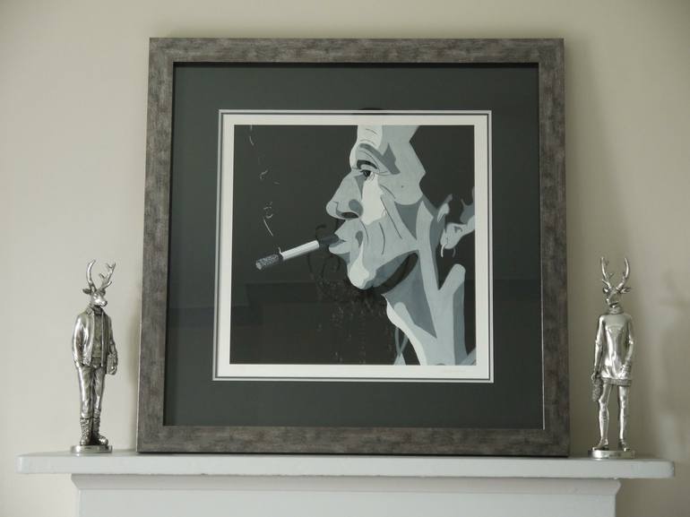 Original Celebrity Painting by Lisa Bousfield