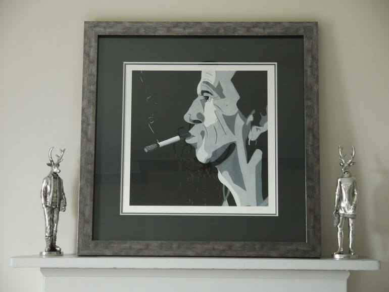 Original Portraiture Celebrity Painting by Lisa Bousfield