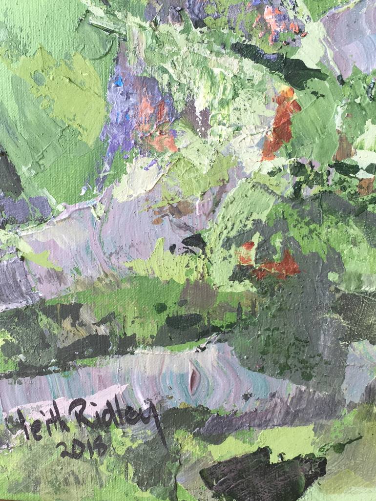 Original Impressionism Nature Painting by Leith Ridley