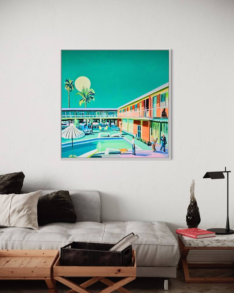 Original Contemporary Architecture Painting by Ruth Mulvie