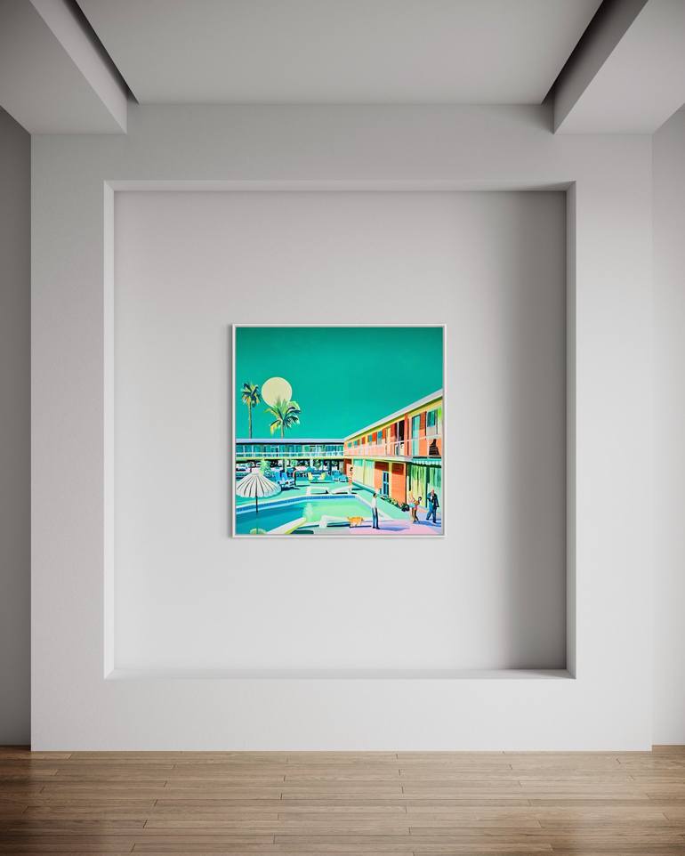 Original Contemporary Architecture Painting by Ruth Mulvie