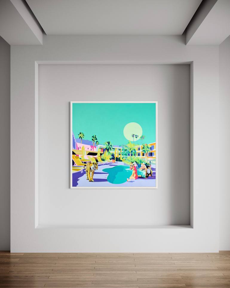 Original Contemporary Fantasy Painting by Ruth Mulvie