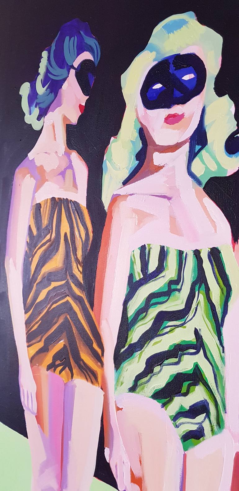 Original Women Painting by Ruth Mulvie