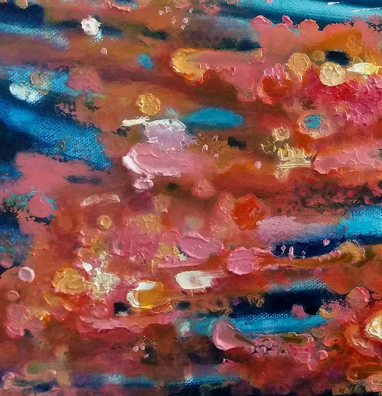 Original Modernism Abstract Painting by Mel Sarbey