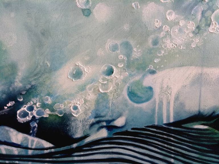 Original Modernism Abstract Painting by Mel Sarbey