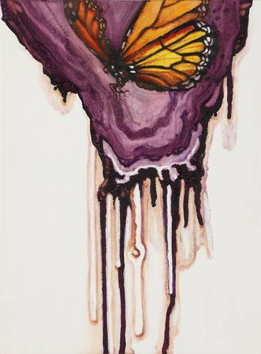Purple Aura, Monarch Butterfly thumb