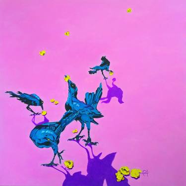 Original Pop Art Animal Paintings by Mel Sarbey