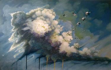 Original Conceptual Nature Paintings by Mel Sarbey