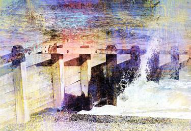 Original Conceptual Seascape Digital by Richard Fa White