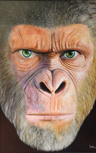 Original Figurative Animal Paintings by Nuno Fernandes