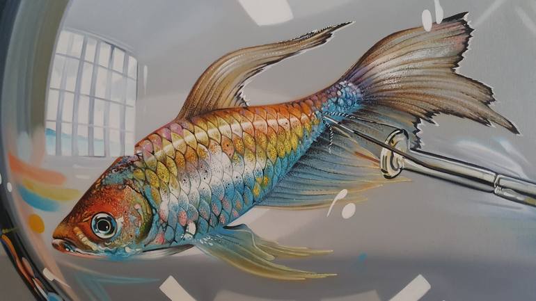 Original Fish Painting by Nuno Fernandes
