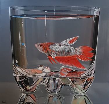Print of Fish Paintings by Nuno Fernandes