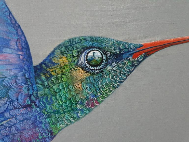 Original Photorealism Animal Painting by Nuno Fernandes