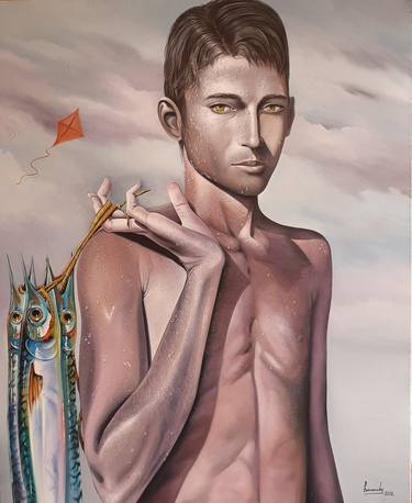 Original Figurative People Paintings by Nuno Fernandes