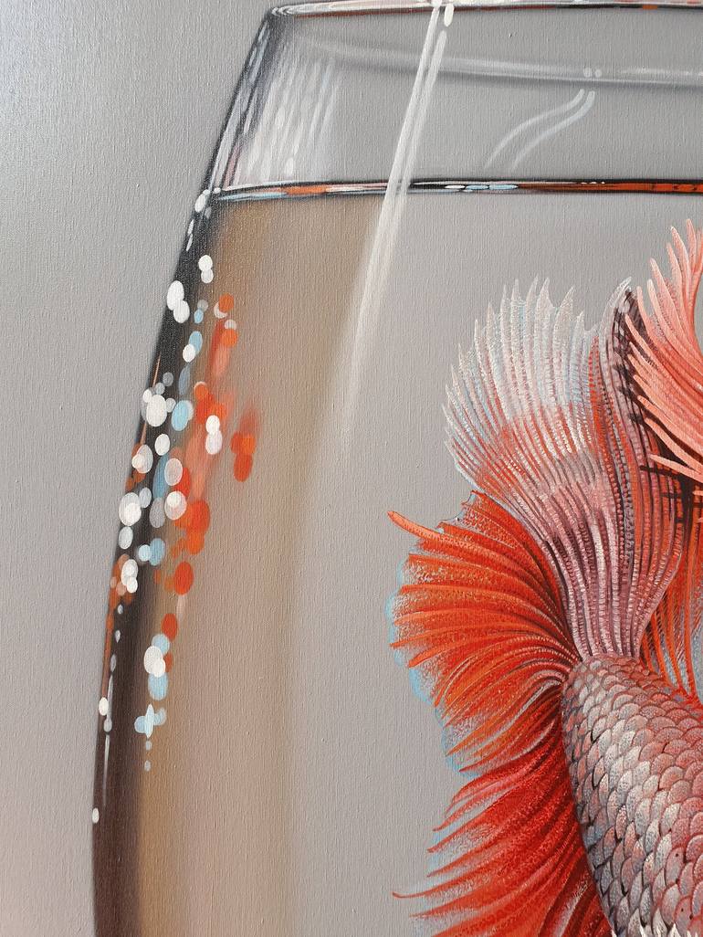 Original Figurative Fish Painting by Nuno Fernandes