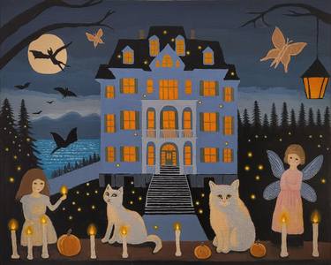 Original Contemporary Home Painting by Chloe Moon