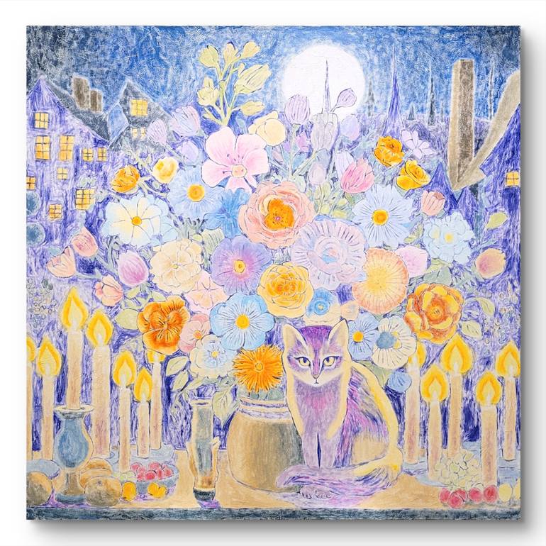 Original Contemporary Still Life Painting by Chloe Moon